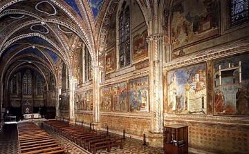 Elrontották az Assisi bazilika freskóinak restaurálását