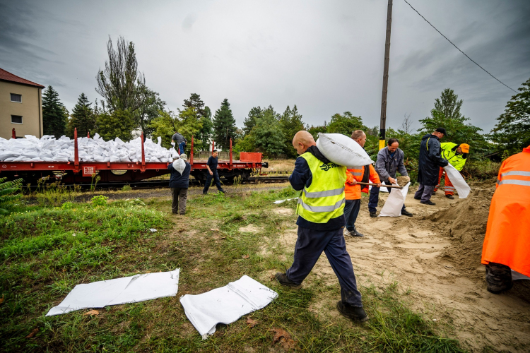 A MÁV-VOLÁN-csoport készül az árvízre