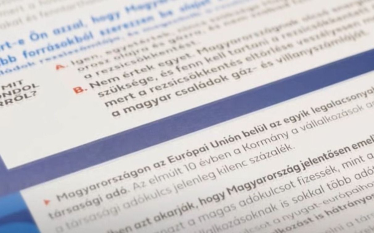 Hidvéghi Balázs szerint a nemzeti konzultáció segít megvédeni a rezsicsökkentést