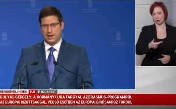 Gulyás Gergely: a kormány kifizeti a 2024-es Erasmus-ösztöndíjakat, ha nincs megállapodás